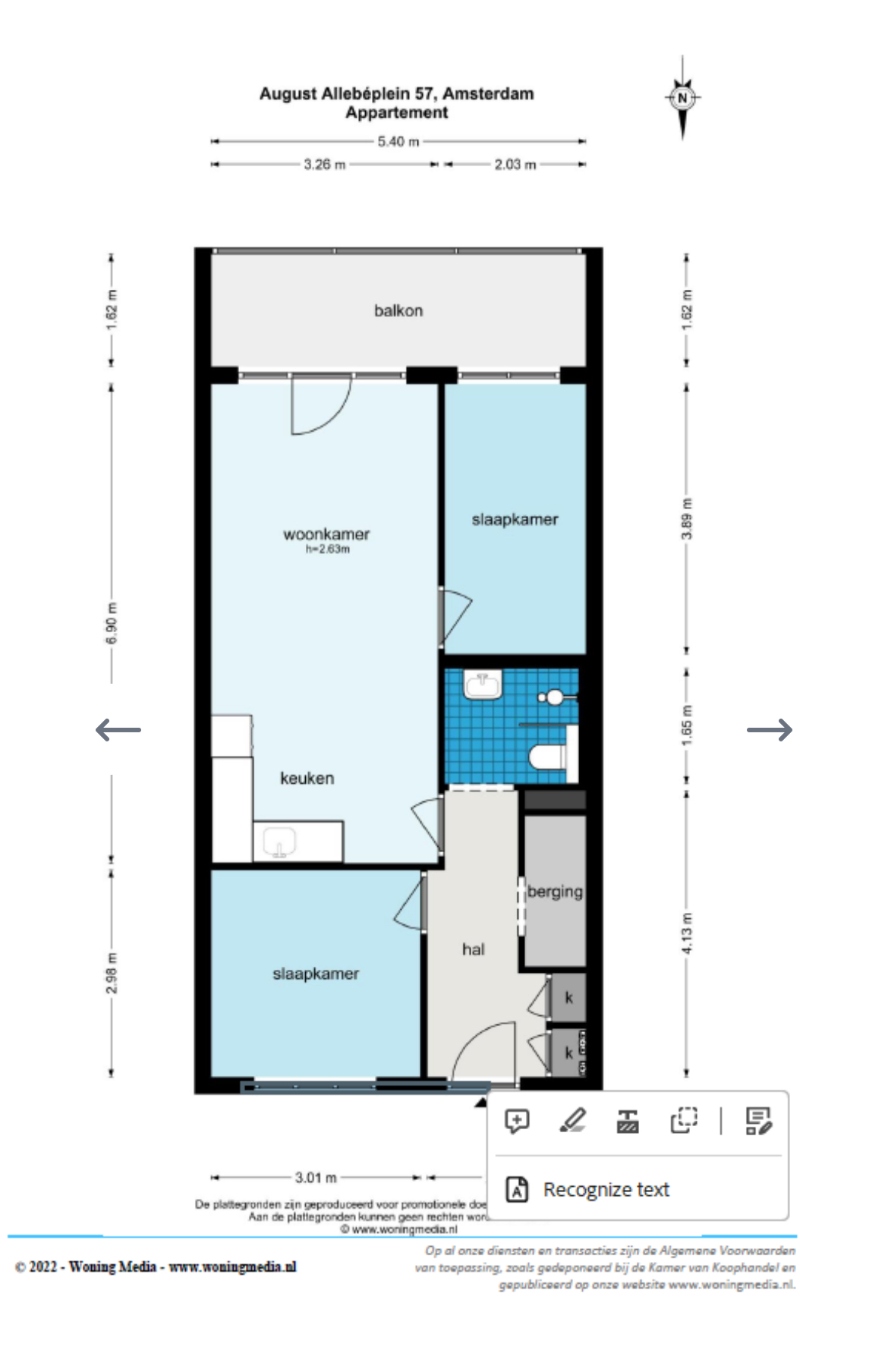 Kamer te huur in Amsterdam – August Allebeplein – foto 2
