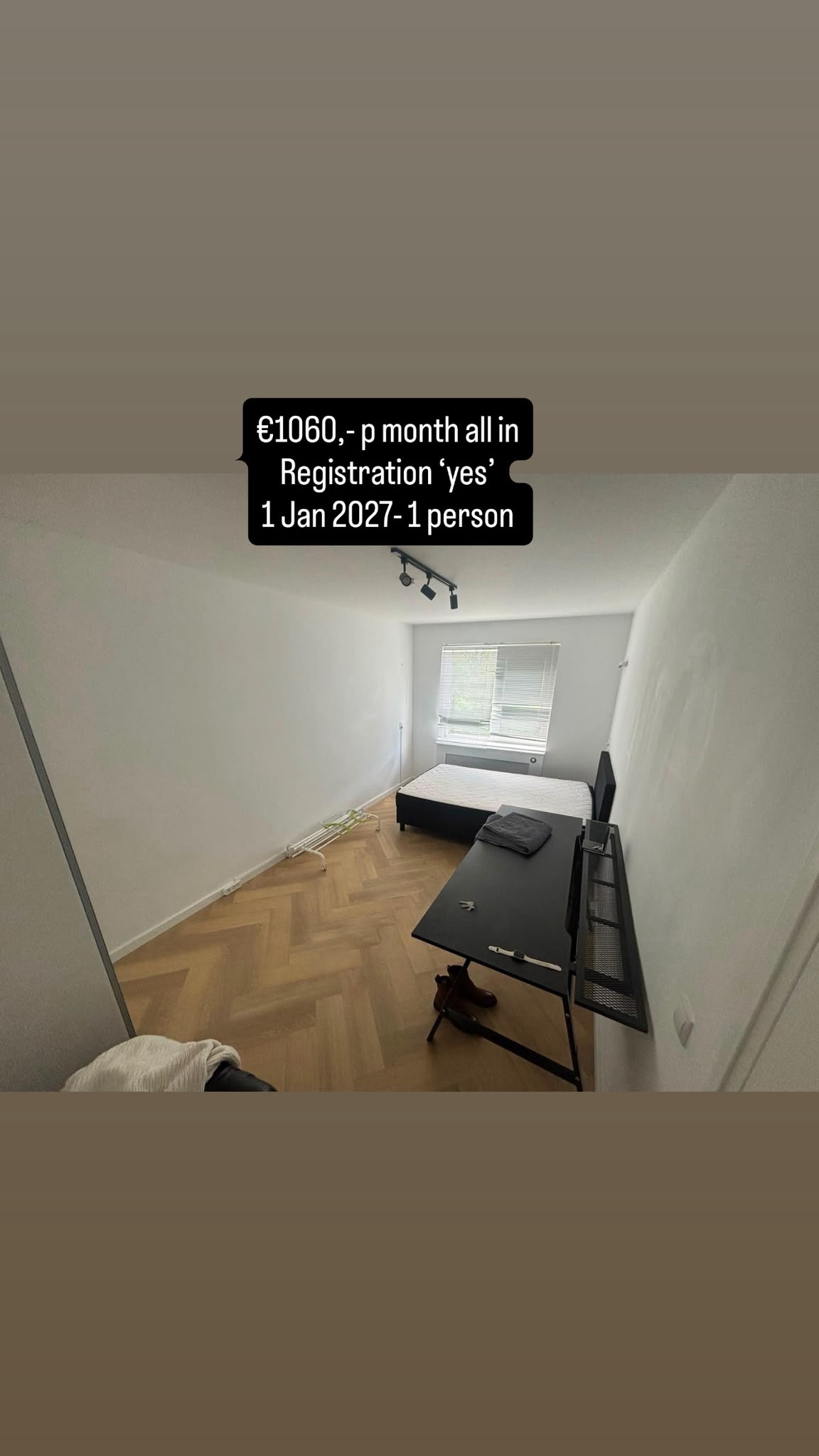 Kamer te huur in Amsterdam – Noordzijde – foto 3