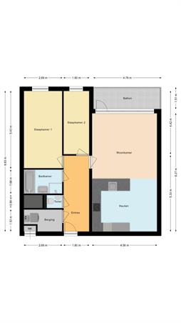 Wohnung bei Watertorenweg In Rotterdam