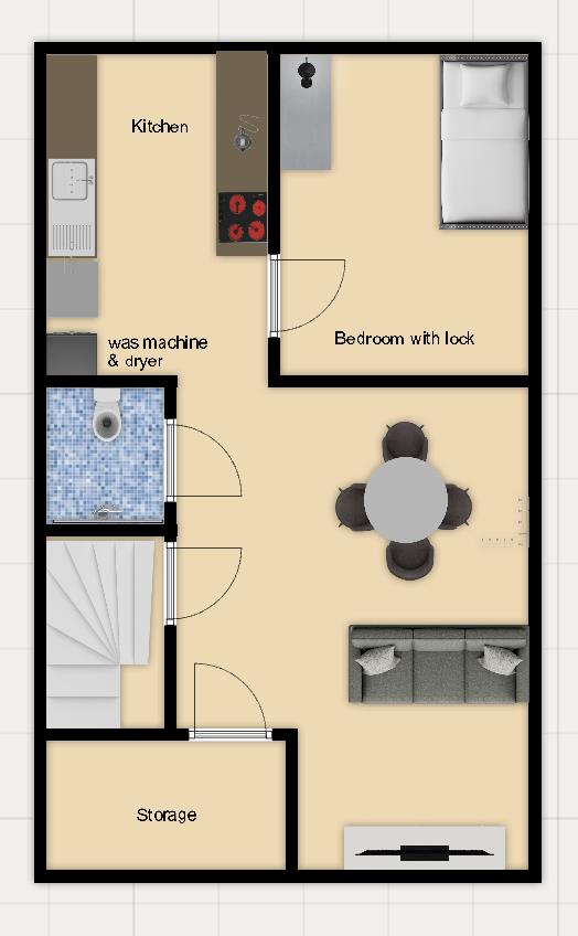 Studio aan Max Heymansstraat, Rotterdam 10