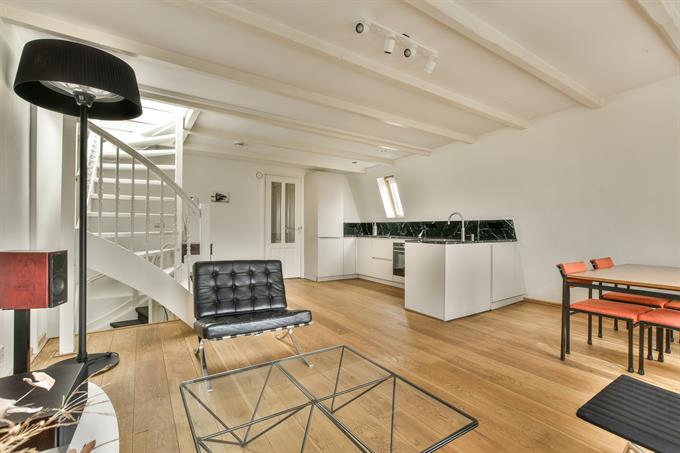 Kamer in Amsterdam, Bilderdijkkade op Kamernet.nl: Luxe appartement met dakterras in Oud-West