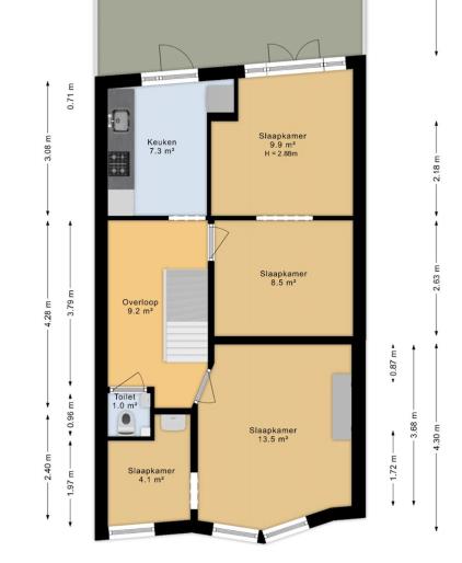 Room for rent 650 euro Oosterweg, Groningen