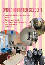 Kamer te huur 475 euro Hugo de Grootstraat, Delft