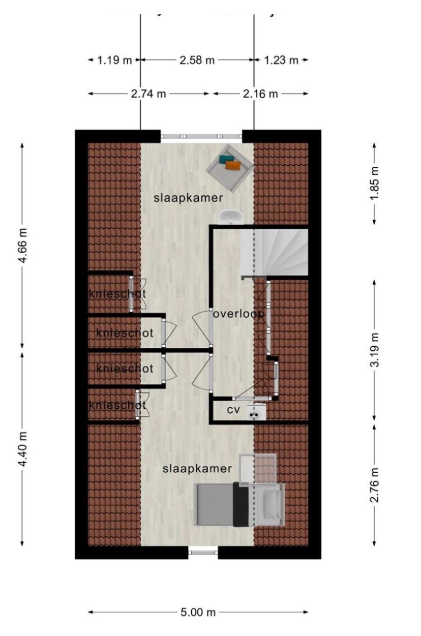 Kamer aan Groenestraat, Nijmegen 9