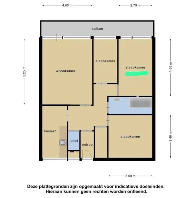 Kamer te huur aan de Munt in Heerenveen