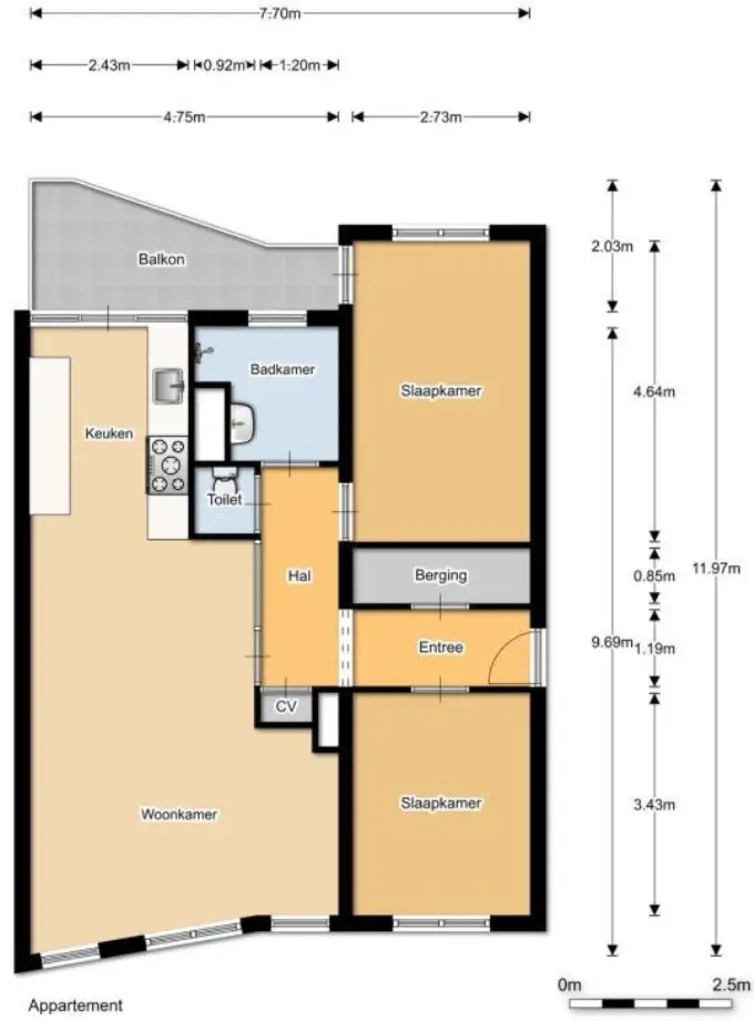 Appartement te huur aan de Soembawastraat in Amsterdam