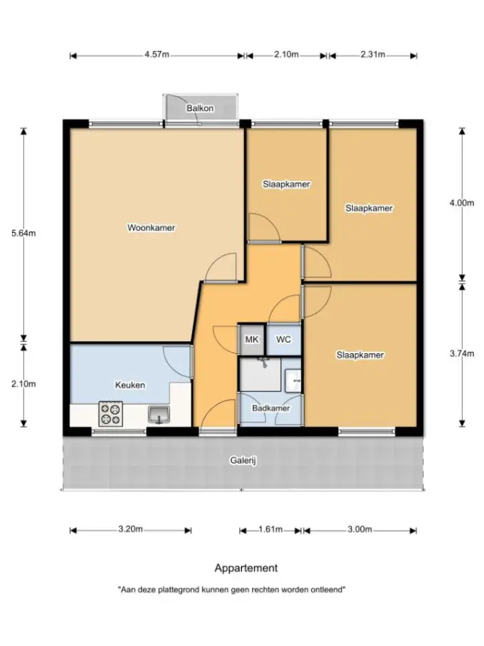 Appartement te huur aan de Deurningerstraat in Enschede