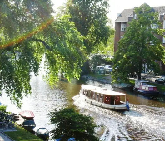 Kamer te huur aan de Amstelkade in Amsterdam