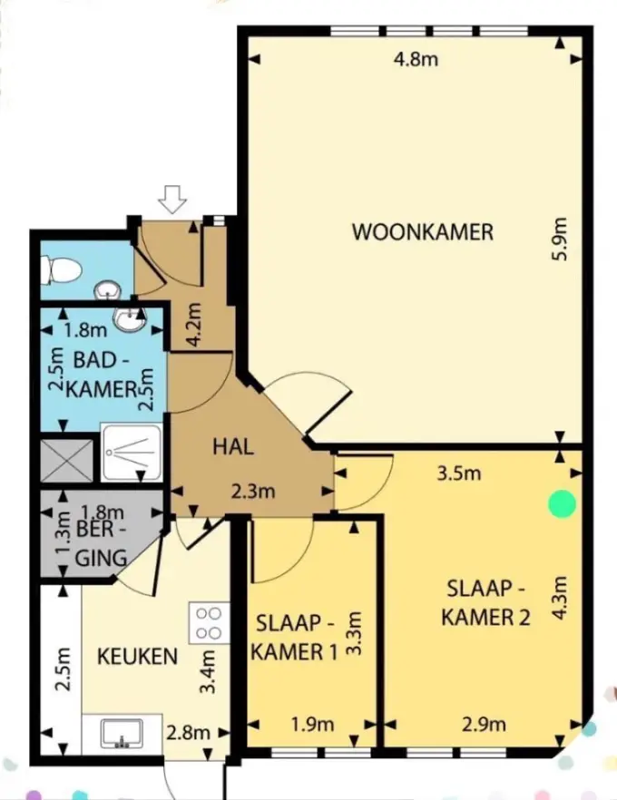 Appartement te huur aan de Volkerakstraat in Amsterdam