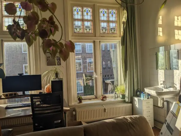 Kamer te huur aan de Voorstraat in Delft